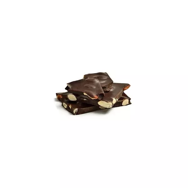 Bag of 125g, Les Tablettes, Almond Dark, No Added Sugar