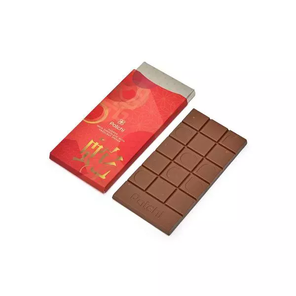 Milk Chocolate Bar With Hazelnut Pieces, Audace, Chinese New Year, 100g