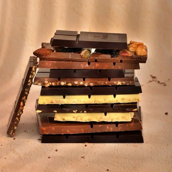 Milk Chocolate Bar With Praliné & Crispy Crêpes, Bohème, 100g
