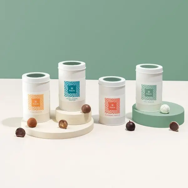 Tin Box of 210g Cocoa Truffles
