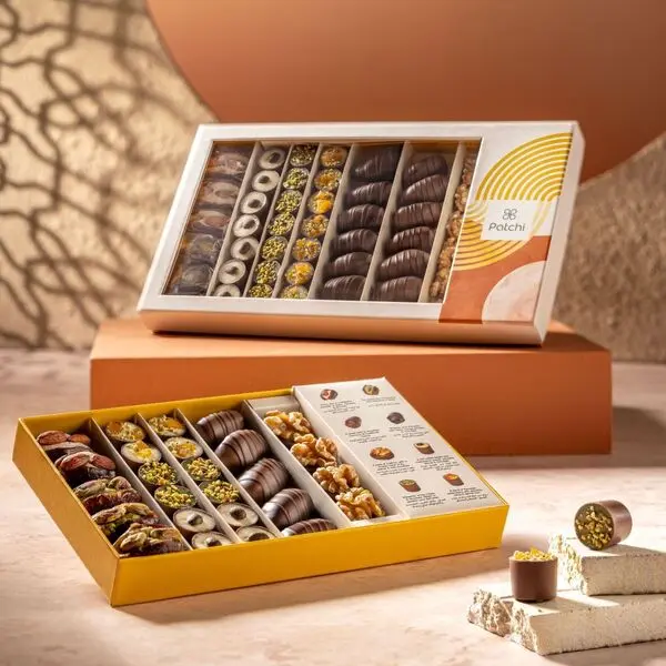 See-Through Box with 320g Tasali Selection, Eid Gift 