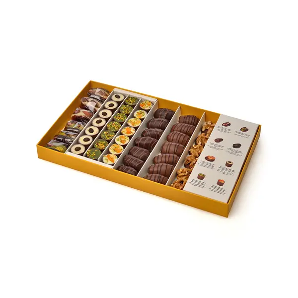 See-Through Box with 620g Tasali Selection, Eid Gift