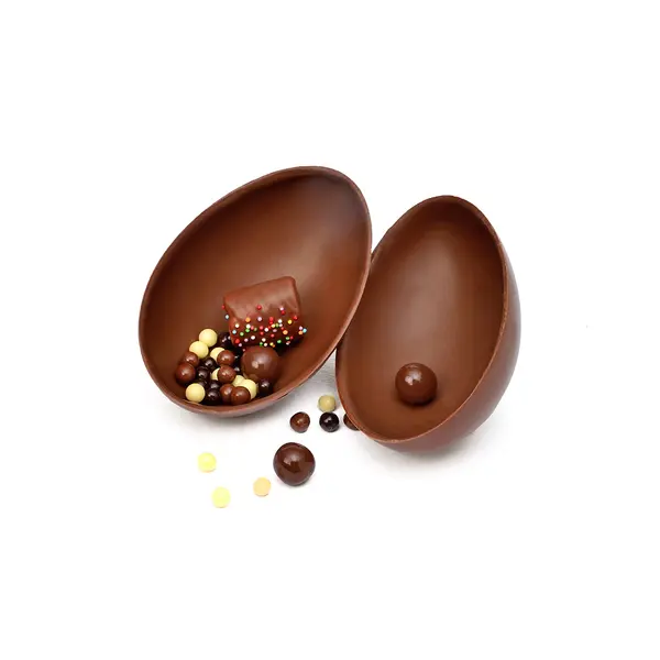 Box of 365g Unwrapped Chocolate Egg & Mix of Eggs, Easter Collection 