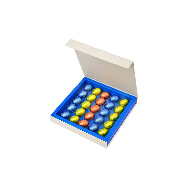 Sunflower Box of 250g Chocolate Eggs, Easter Collection