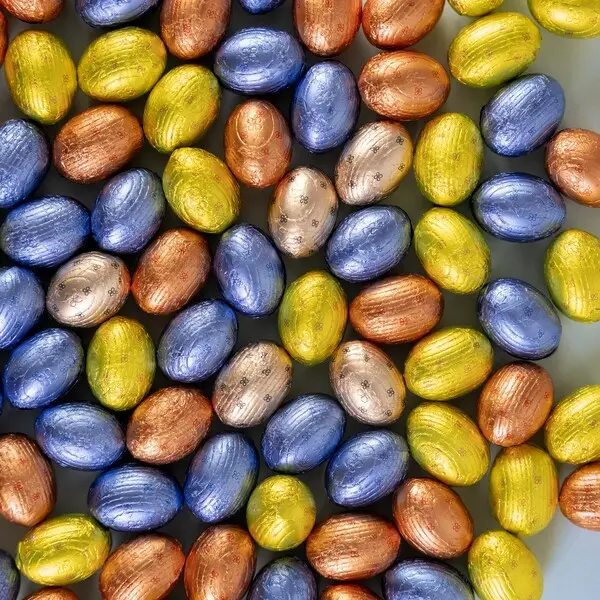 Sunflower Box of 500g Chocolate Eggs, Easter Collection