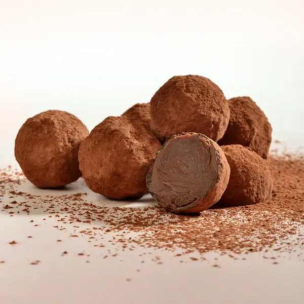 Tin Box of 210g Cocoa Truffles