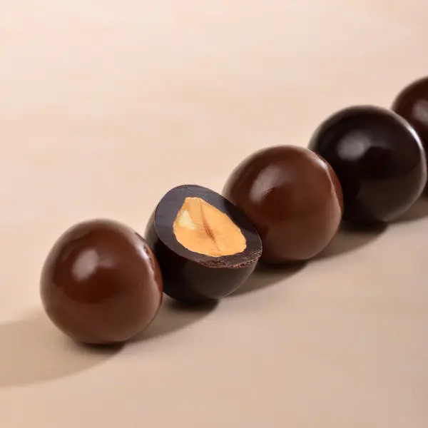 Bag of 250g, Les Dragées, Hazelnut Milk, No Added Sugar