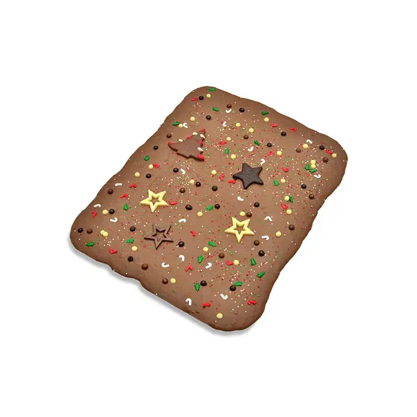 Crunchy Chocolate Block, Christmas Edition