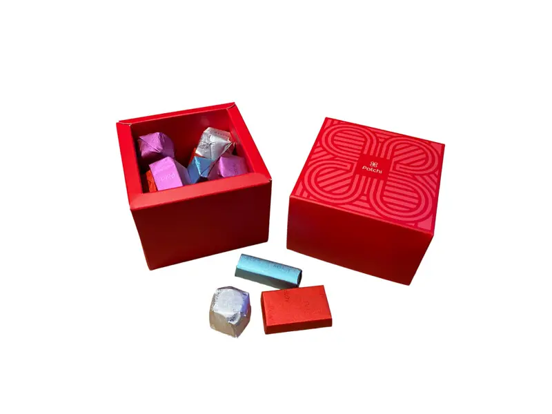 0.5 LB Christmas Chocolate Box 