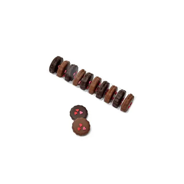 Box of 10 Mixed Petits Fours, Valentine's Collection