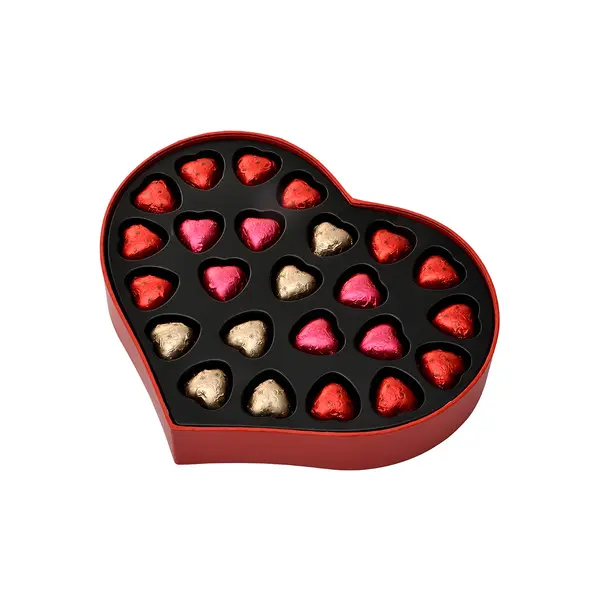 Heart Carton Box of 48 Pieces, Valentine's Collection