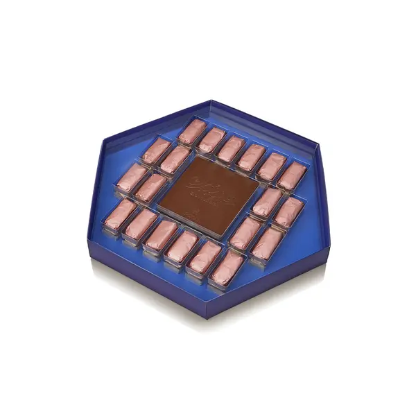 Eid mubarak, hexagone box of 42 pieces, Eid Collection 