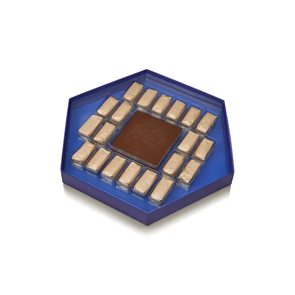 Eid mubarak, hexagone box of 42 pieces, Eid Collection 