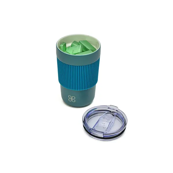 180g Blue Thermos Mug with Chocolates, Teacher's Day Collection