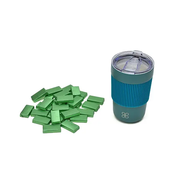 180g Blue Thermos Mug with Chocolates, Teacher's Day Collection