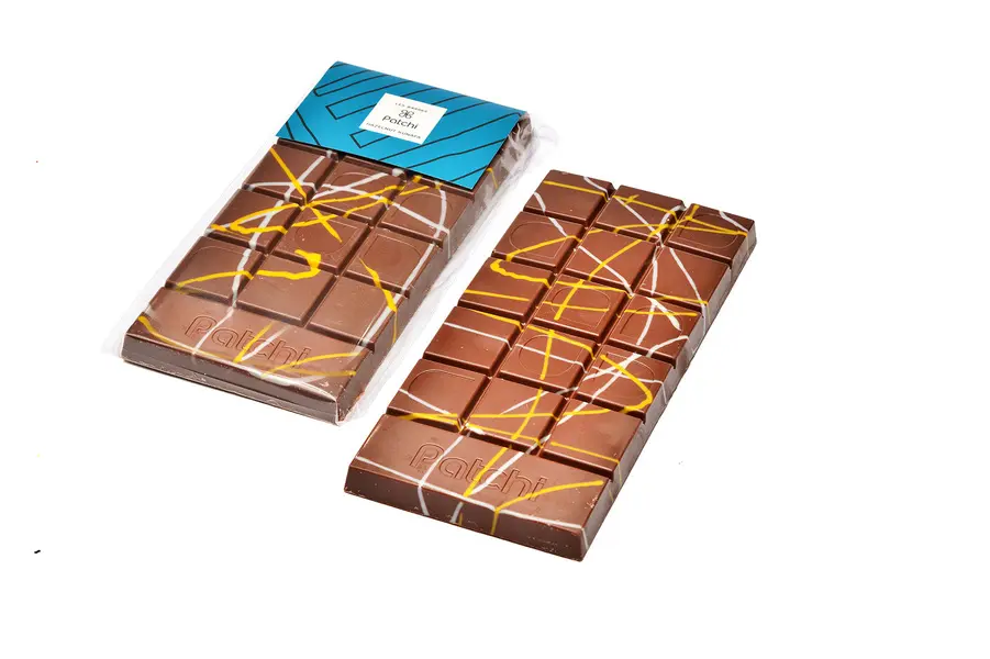 Hazelnut Kunafa Chocolate Bar, 200g