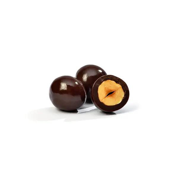 Bag of 250g, Les Dragées, Hazelnut Dark, No Added Sugar