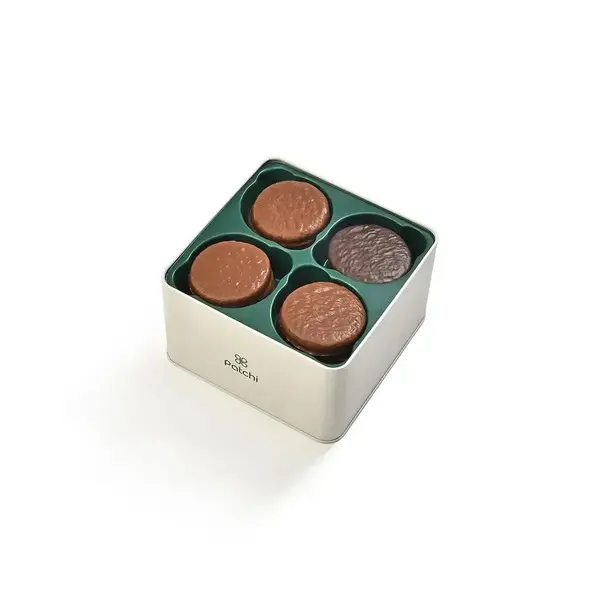 Tin Box of 24 Pieces, Les Cookies